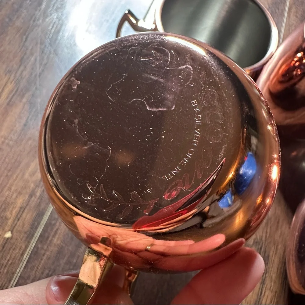 Silver One International Copper Moscow Mule 20oz 4 Pack